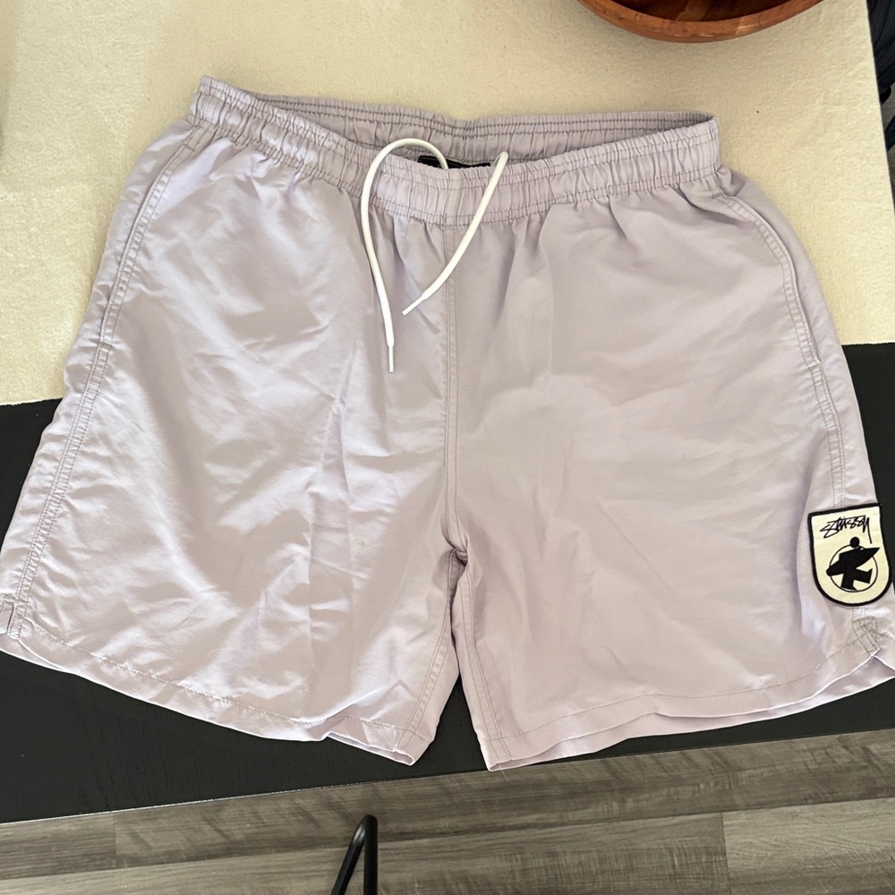 Stussy Men's Light Purple Swim Shorts